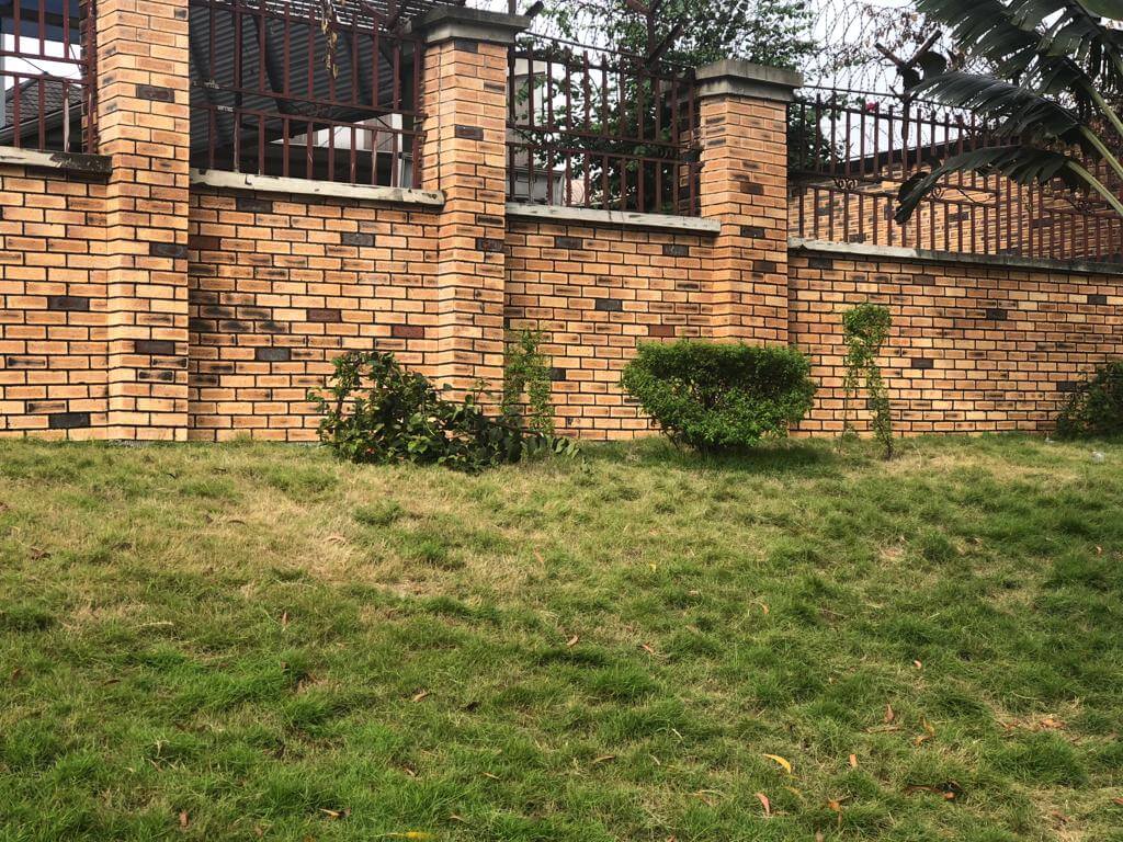 Boundary Wall - Mix of South African Bricks
